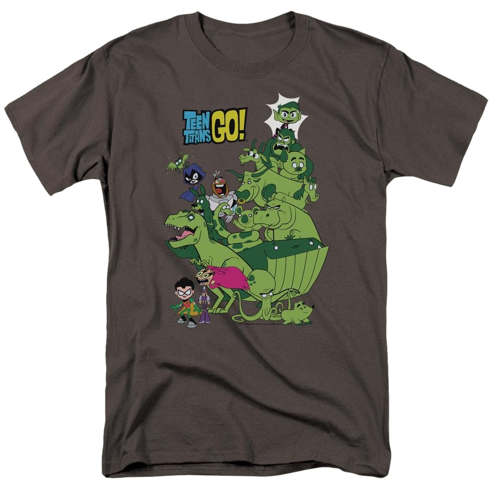 Teen Titans Go Beast Boy Stack Men's Regular Fit T-Shirt Men's Regular Fit T-Shirt Teen Titans Go!
