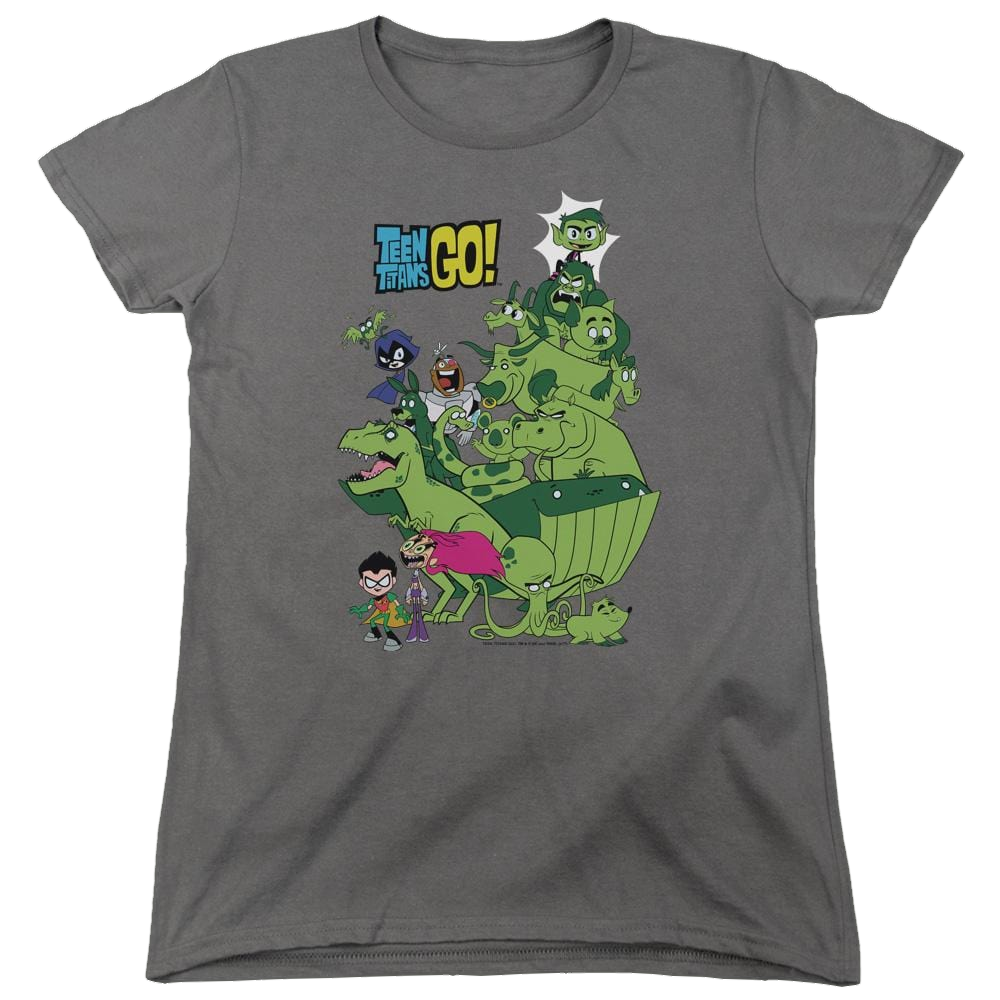 Teen Titans Go Beast Boy Stack Women's T-Shirt Women's T-Shirt Teen Titans Go!
