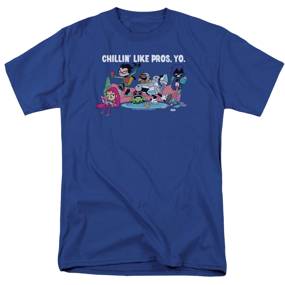 Teen Titans Go Like Pros Yo Men's Regular Fit T-Shirt Men's Regular Fit T-Shirt Teen Titans Go!