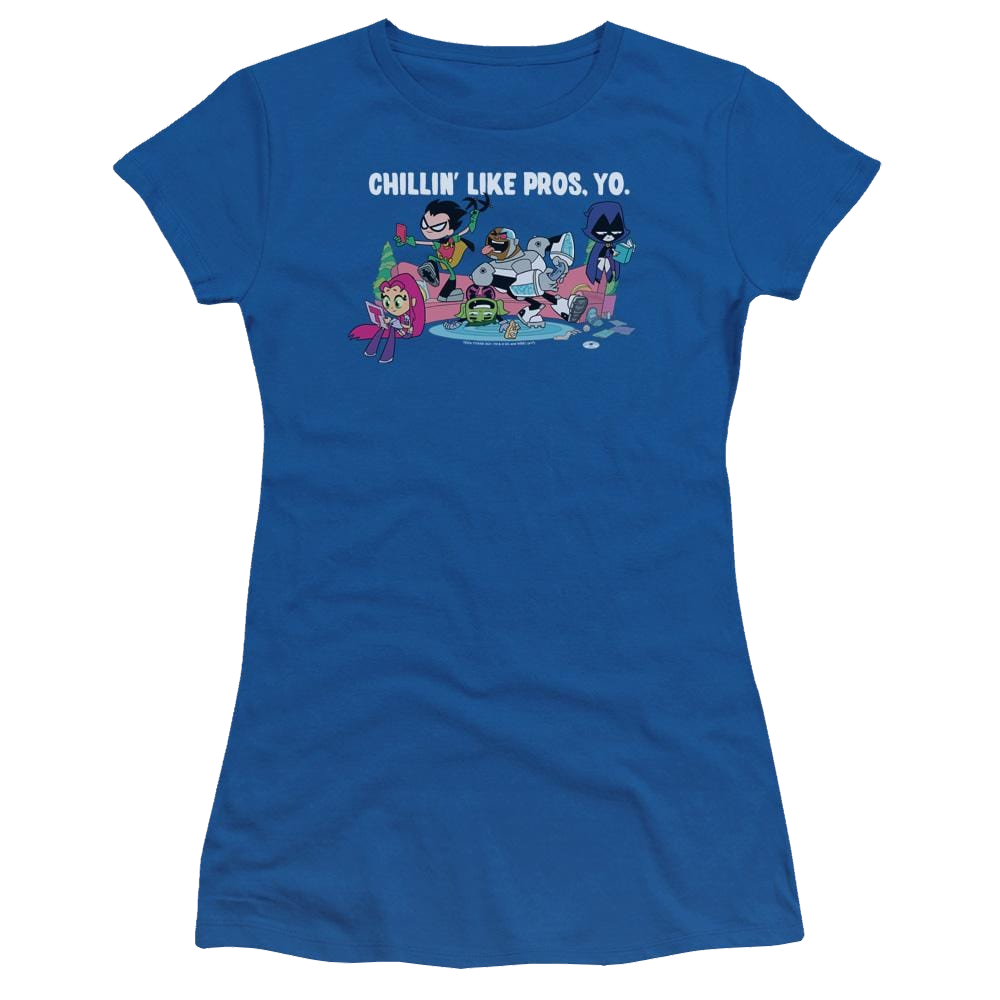 Teen Titans Go Like Pros Yo Juniors T-Shirt Juniors T-Shirt Teen Titans Go!