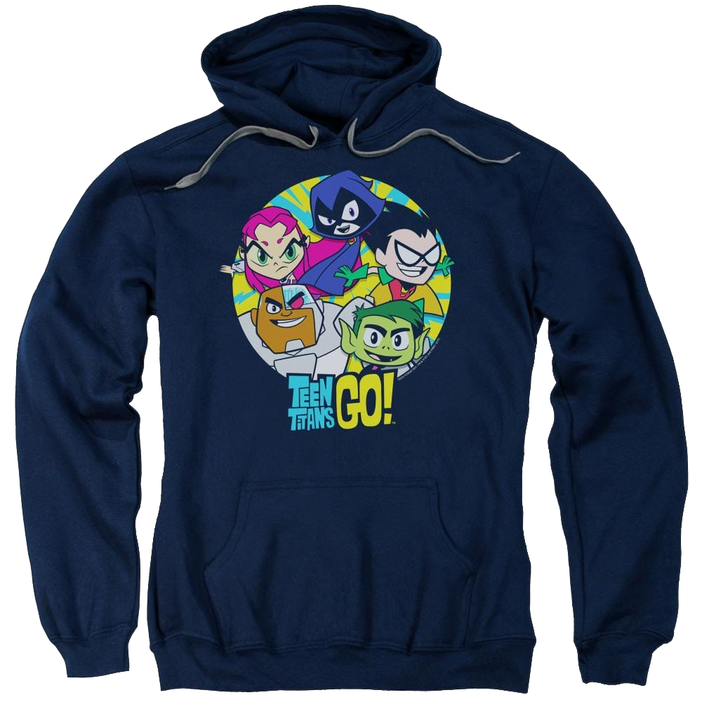 Teen Titans Go Go Go Group Pullover Hoodie Pullover Hoodie Teen Titans Go!