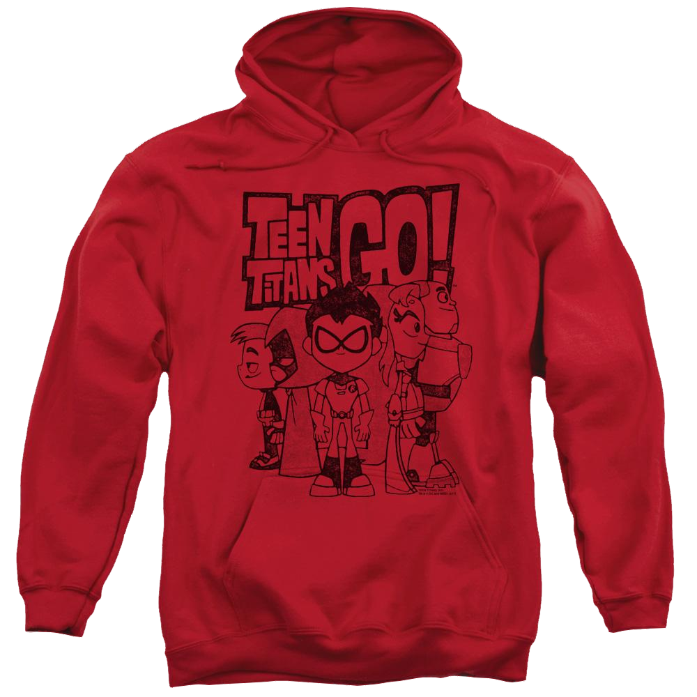 Teen Titans Go Team Up Pullover Hoodie Pullover Hoodie Teen Titans Go!