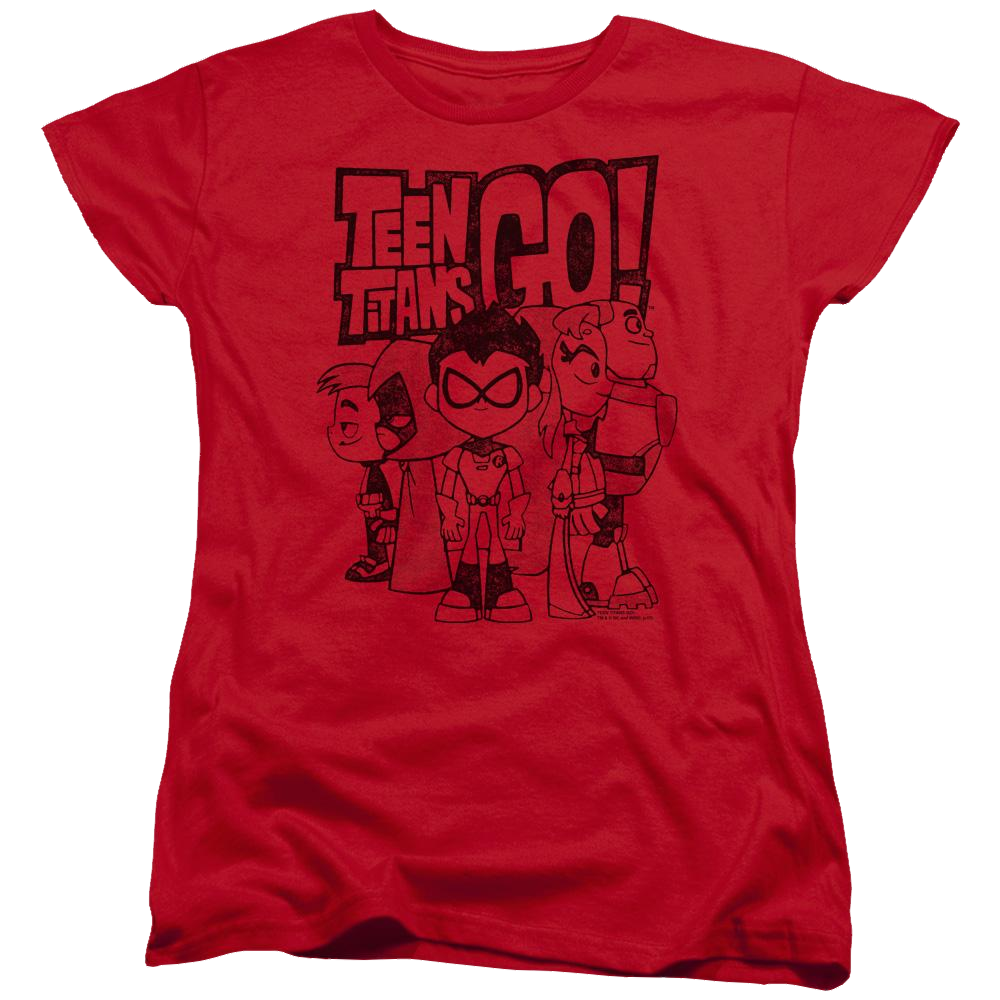 Teen Titans Go Team Up Women's T-Shirt Women's T-Shirt Teen Titans Go!