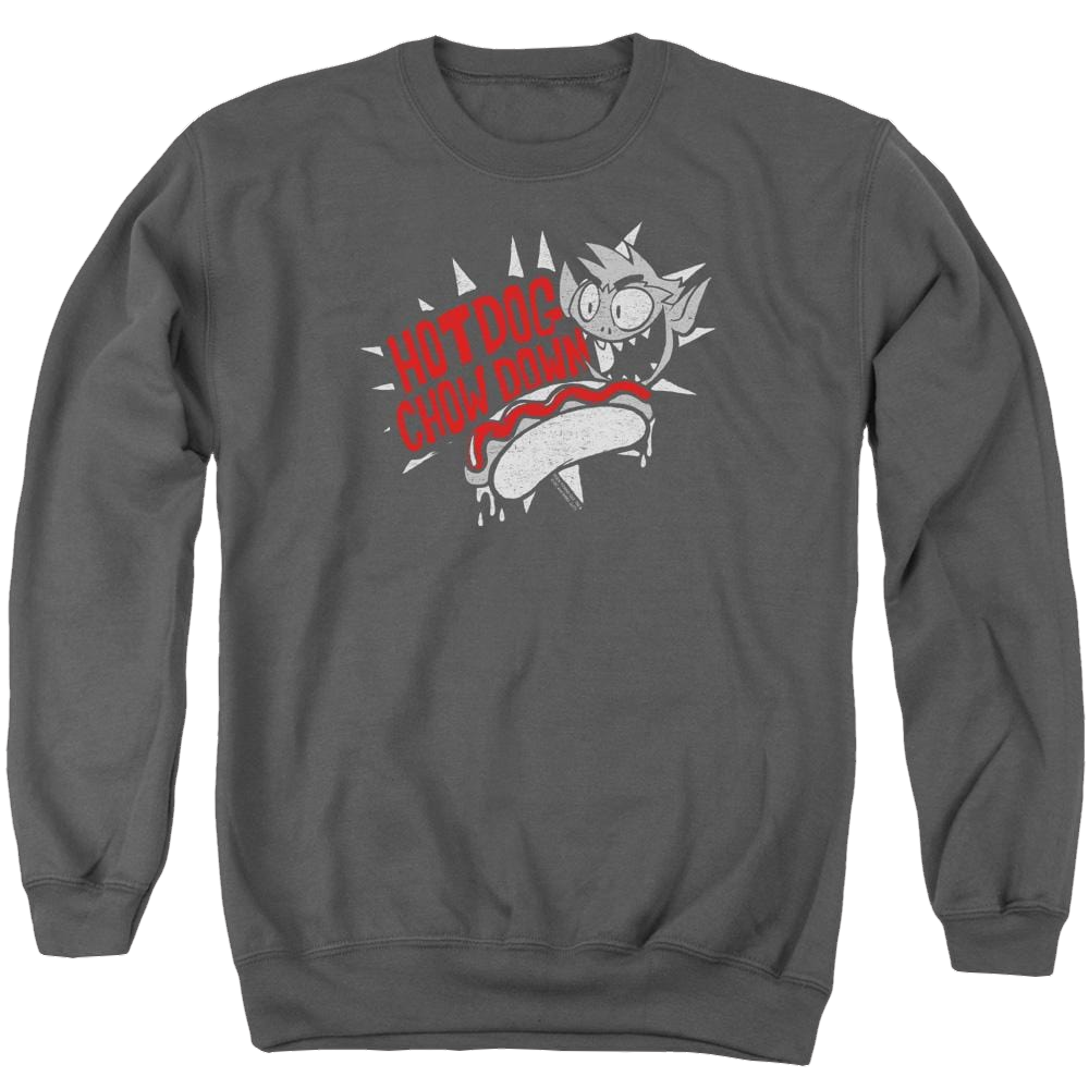 Teen Titans Go Hot Dog Men's Crewneck Sweatshirt Men's Crewneck Sweatshirt Teen Titans Go!