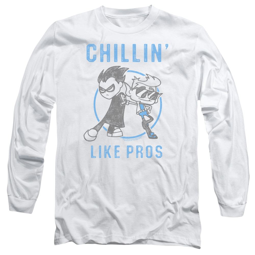 Teen Titans Go Like Pros Men's Long Sleeve T-Shirt Men's Long Sleeve T-Shirt Teen Titans Go!