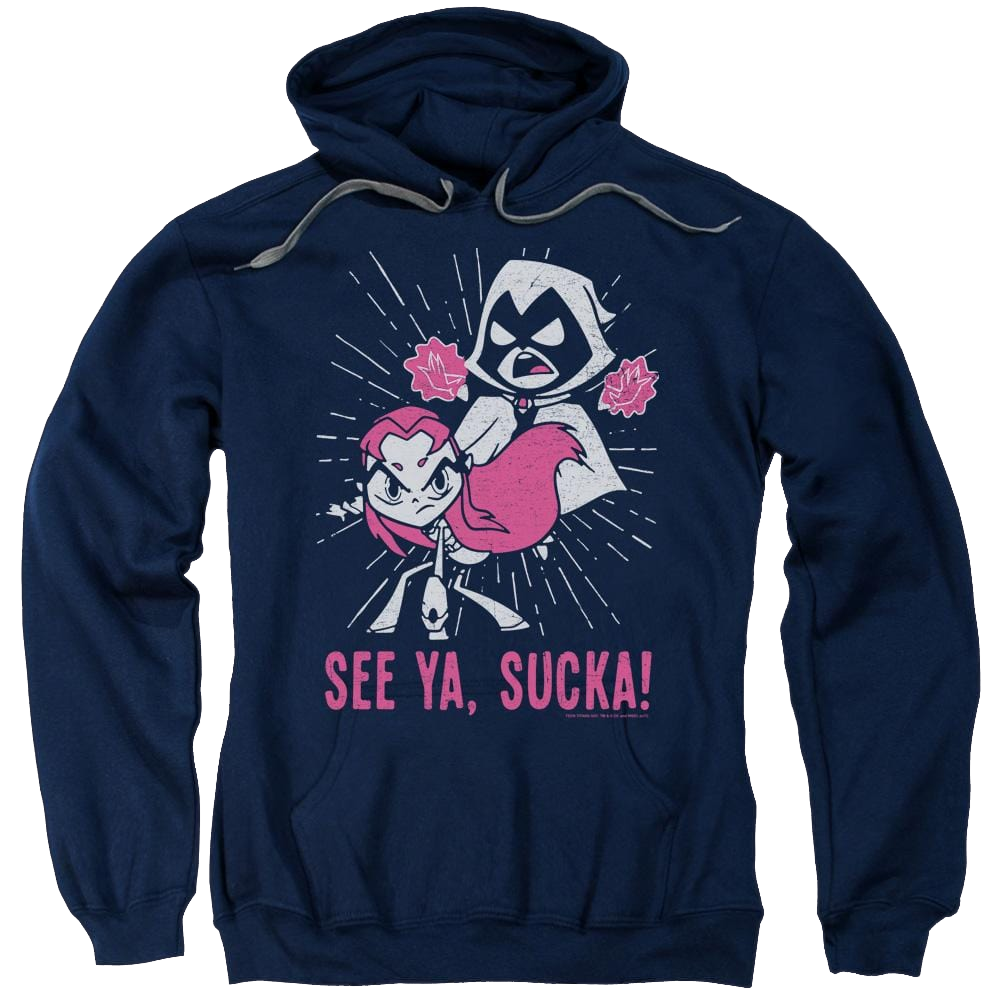 Teen Titans Go Suckas Pullover Hoodie Pullover Hoodie Teen Titans Go!