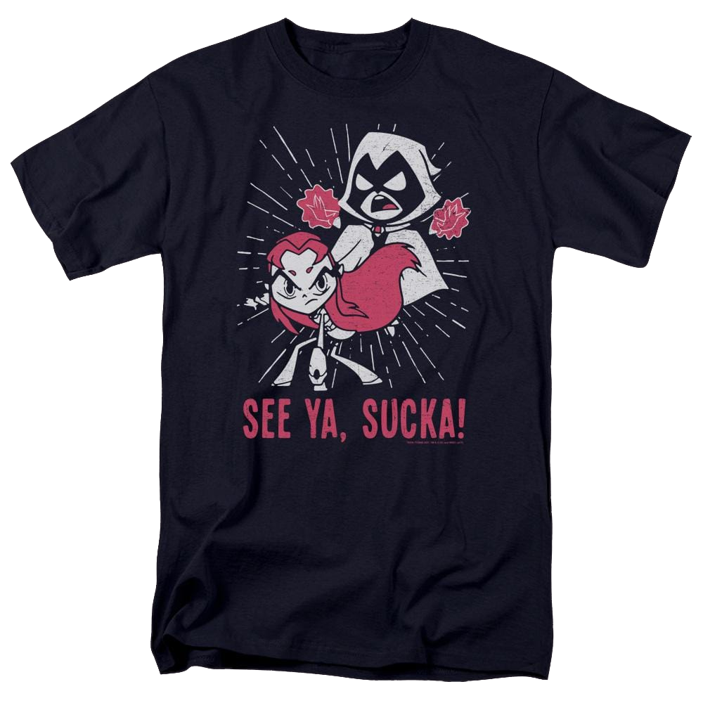 Teen Titans Go Suckas Men's Regular Fit T-Shirt Men's Regular Fit T-Shirt Teen Titans Go!