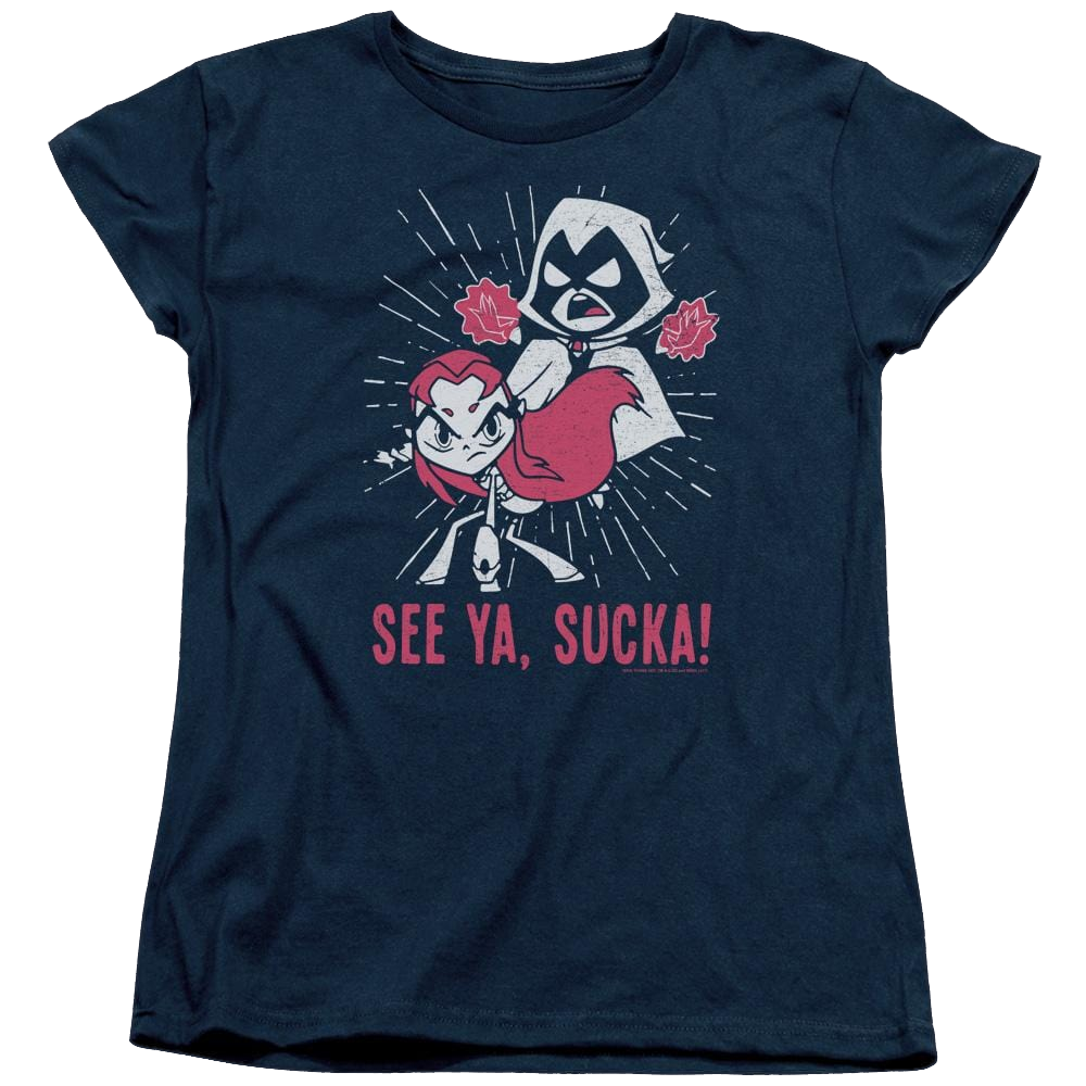 Teen Titans Go Suckas Women's T-Shirt Women's T-Shirt Teen Titans Go!