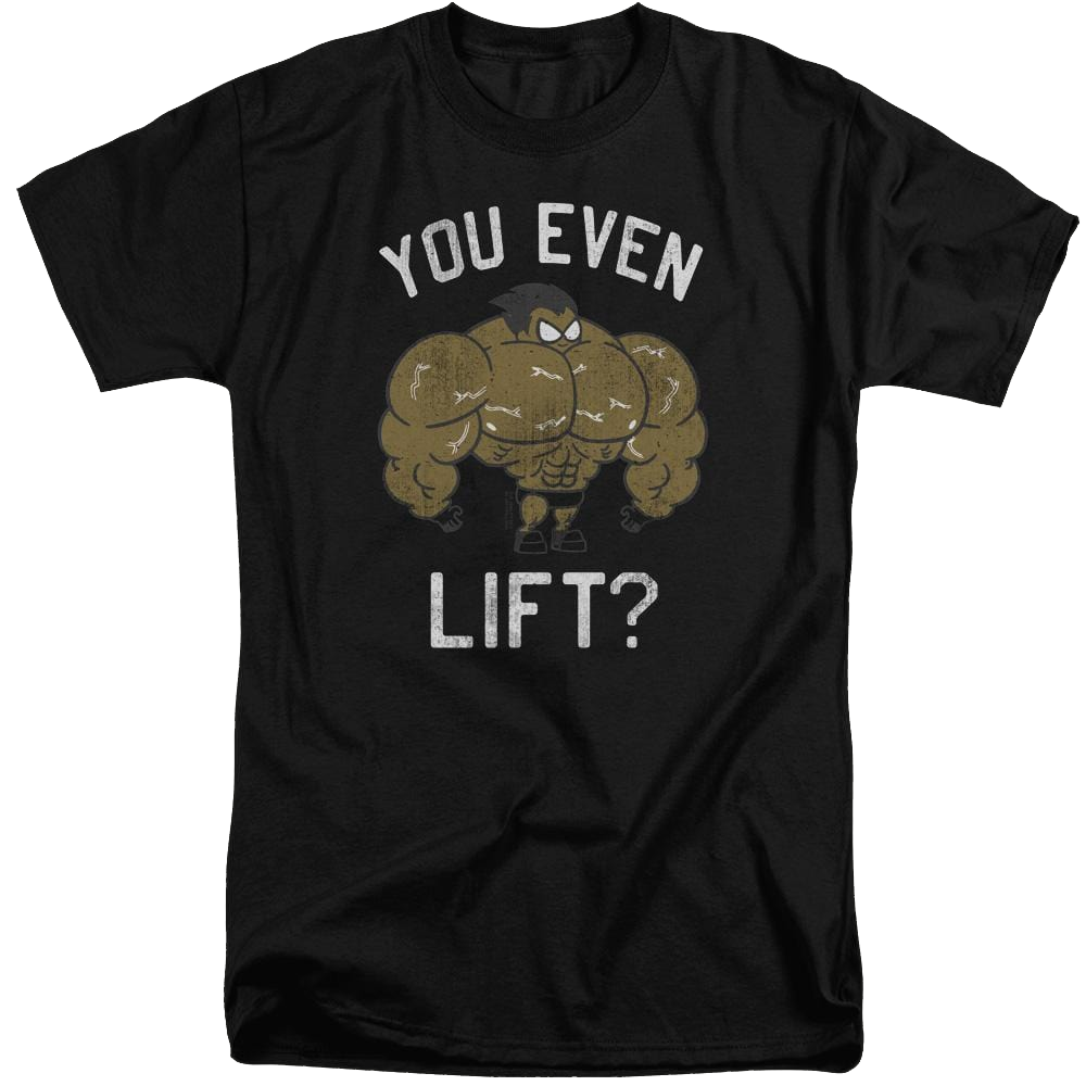 Teen Titans Go You Lift Men's Tall Fit T-Shirt Men's Tall Fit T-Shirt Teen Titans Go!