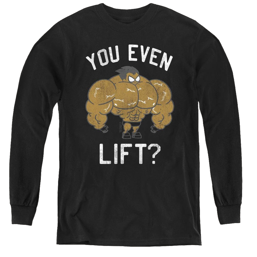 Teen Titans Go! You Lift - Youth Long Sleeve T-Shirt Youth Long Sleeve T-Shirt Teen Titans Go!