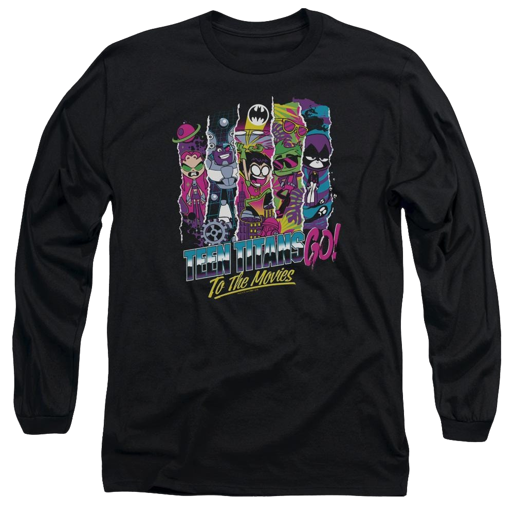 Teen Titans Go To The Movies Men's Long Sleeve T-Shirt Men's Long Sleeve T-Shirt Teen Titans Go!