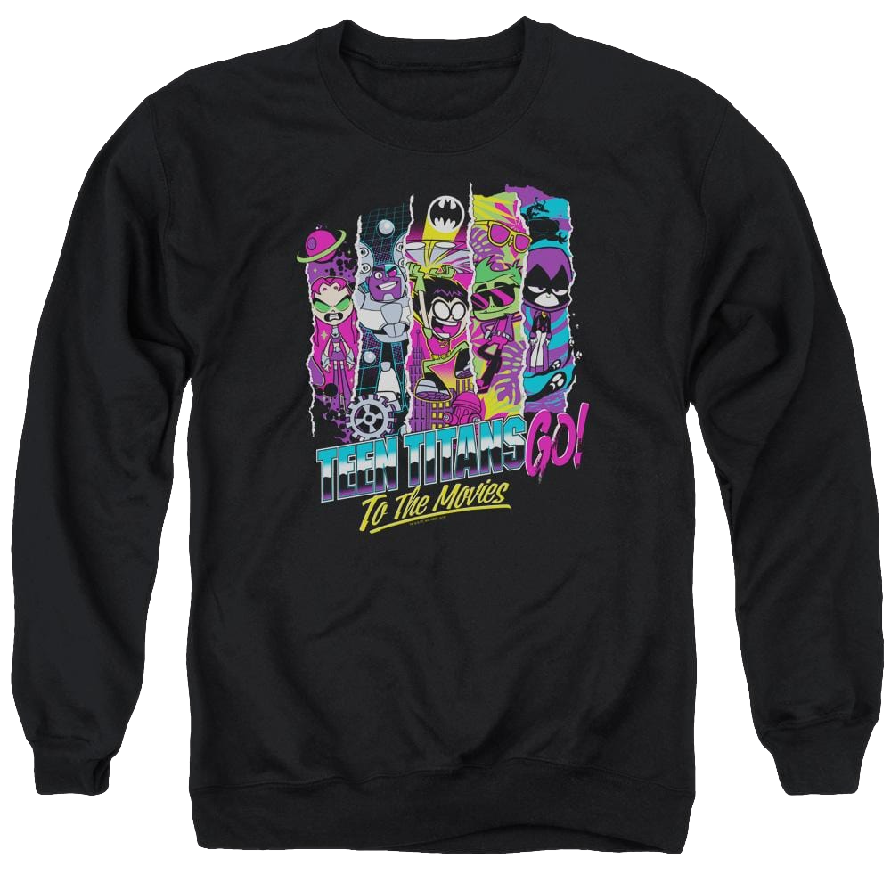 Teen Titans Go To The Movies Men's Crewneck Sweatshirt Men's Crewneck Sweatshirt Teen Titans Go!