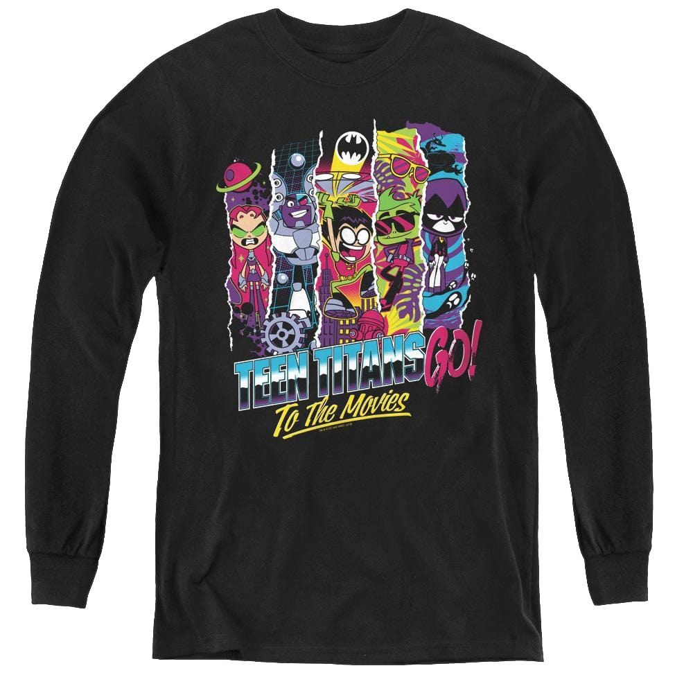 Teen Titans Go! To The Movies - Youth Long Sleeve T-Shirt Youth Long Sleeve T-Shirt Teen Titans Go!