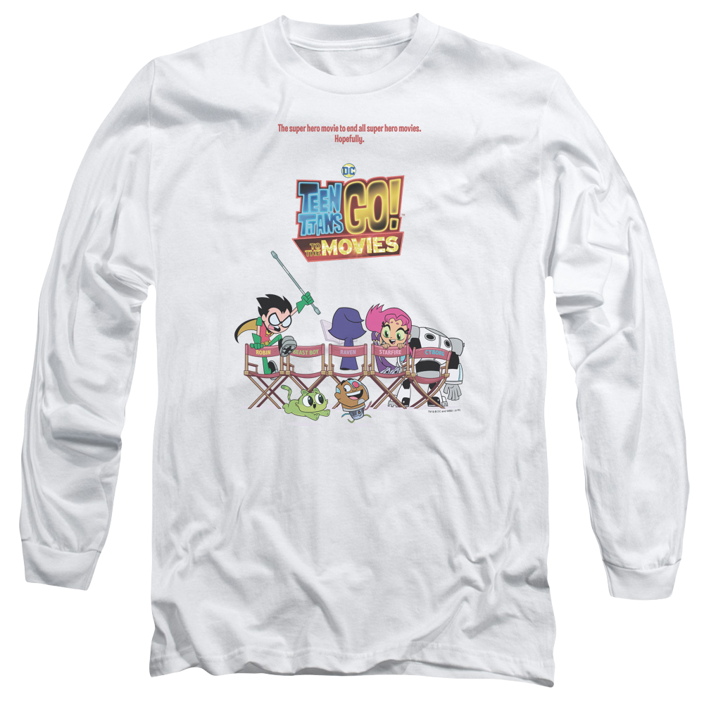 Teen Titans Go Poster Men's Long Sleeve T-Shirt Men's Long Sleeve T-Shirt Teen Titans Go!