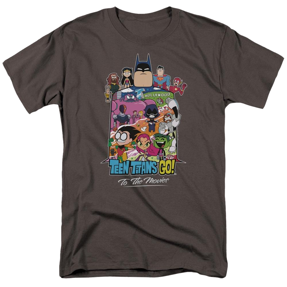 Teen Titans Go Hollywood Men's Regular Fit T-Shirt Men's Regular Fit T-Shirt Teen Titans Go!