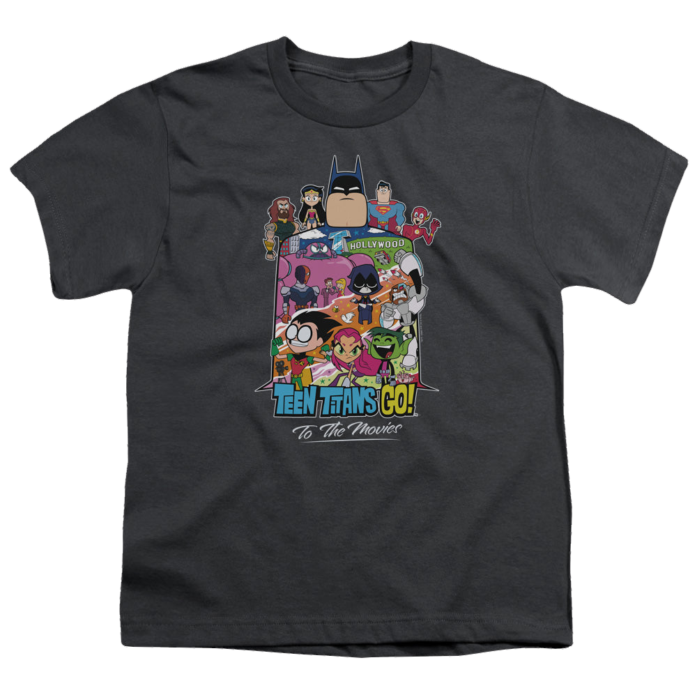 Teen Titans Go! Hollywood - Youth T-Shirt Youth T-Shirt (Ages 8-12) Teen Titans Go!