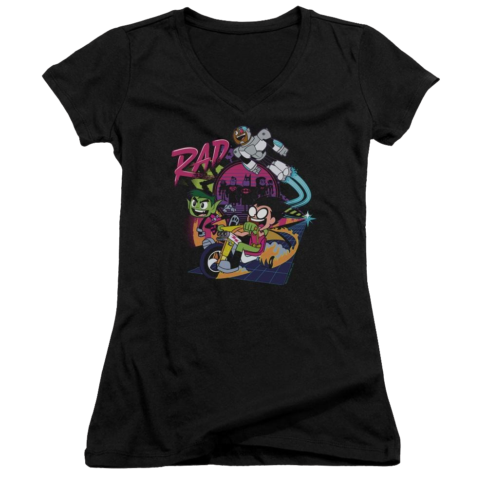 Teen Titans Go Rad Juniors V-Neck T-Shirt Juniors V-Neck T-Shirt Teen Titans Go!