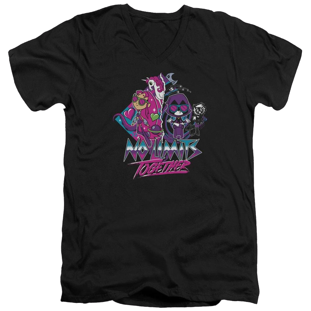 Teen Titans Go No Limits Men's V-Neck T-Shirt Men's V-Neck T-Shirt Teen Titans Go!