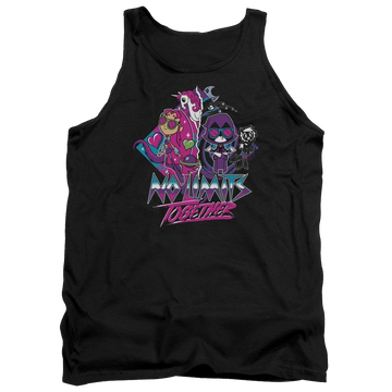 Black men's tank with Teen Titans Go! Teen Titans Go No Limits graphic