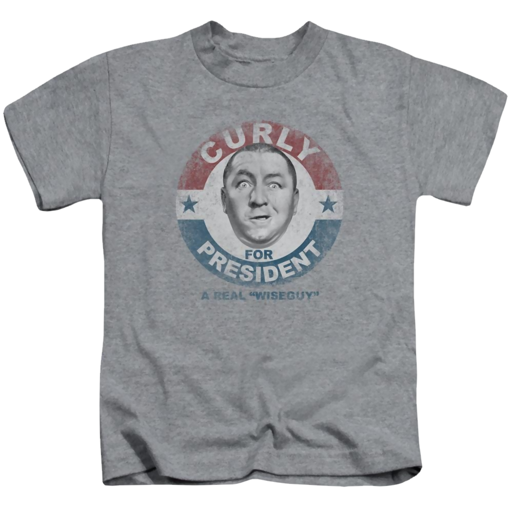 The Three Stooges Curly For President Kid's T-Shirt (Ages 4-7) Kid's T-Shirt (Ages 4-7) The Three Stooges