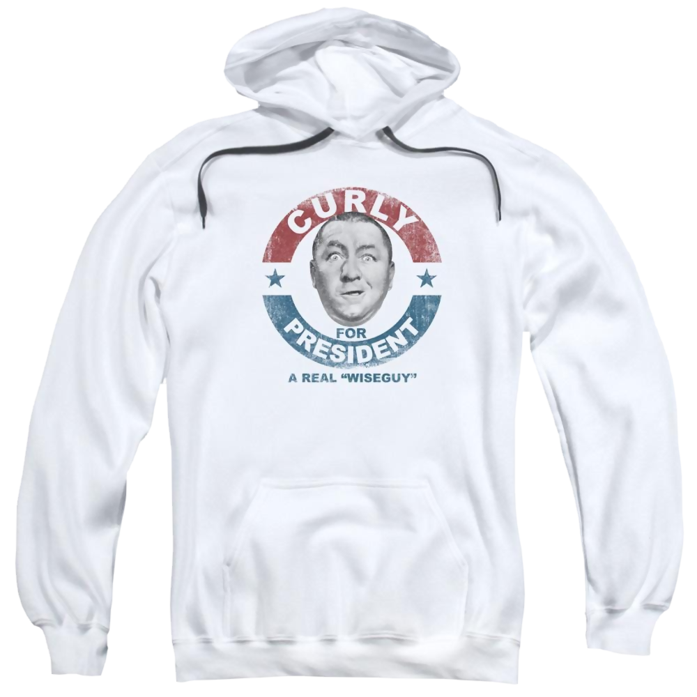Three Stooges, The Curly For President - Pullover Hoodie Pullover Hoodie The Three Stooges