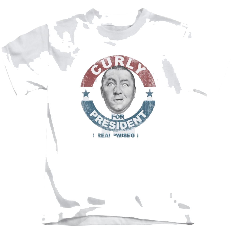 The Three Stooges Curly For President Kid's T-Shirt (Ages 4-7) Kid's T-Shirt (Ages 4-7) The Three Stooges