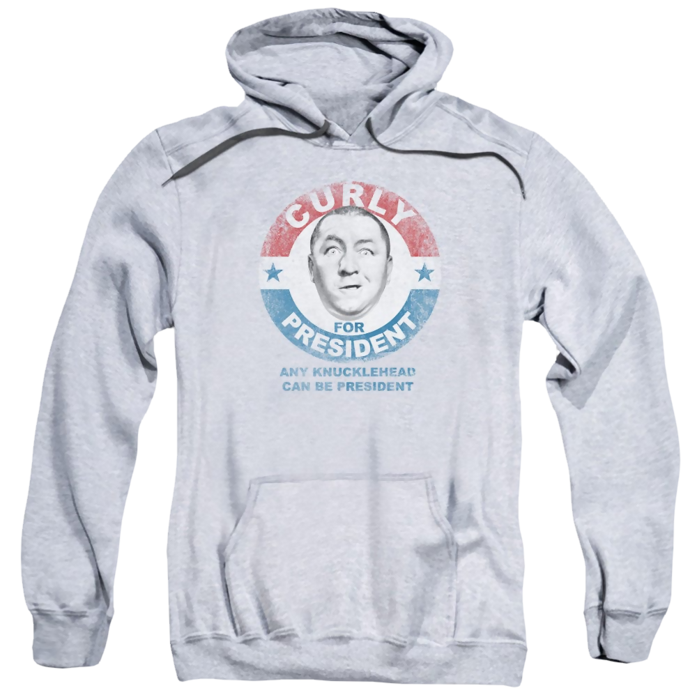 Three Stooges, The Curly For President - Pullover Hoodie Pullover Hoodie The Three Stooges