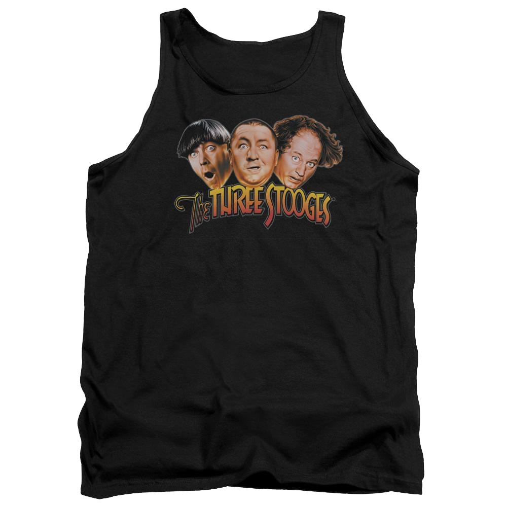 The Three Stooges Three Head Logo Men's Tank Men's Tank The Three Stooges