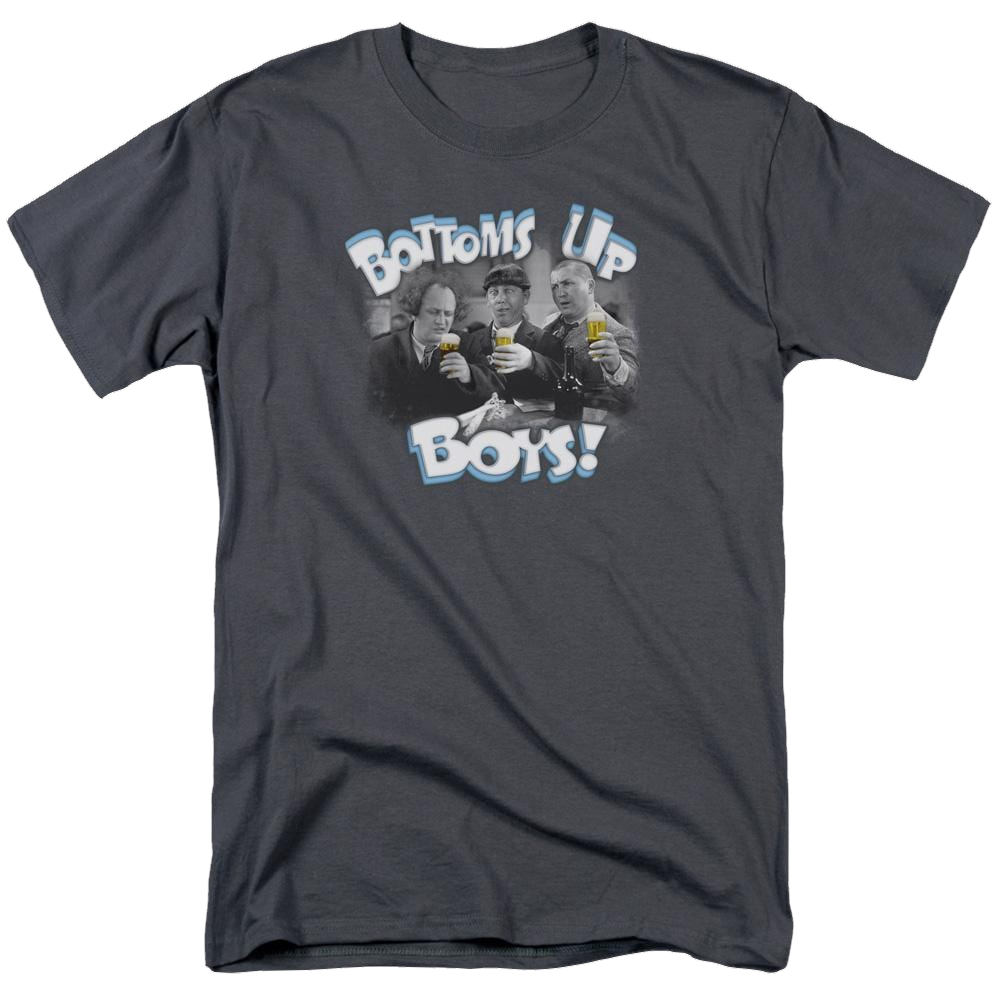 The Three Stooges Bottoms Up Men's Regular Fit T-Shirt Men's Regular Fit T-Shirt The Three Stooges
