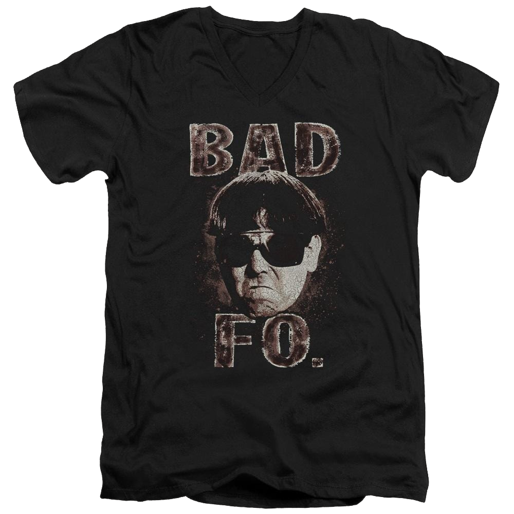 The Three Stooges Bad Moe Fo Men's V-Neck T-Shirt Men's V-Neck T-Shirt The Three Stooges
