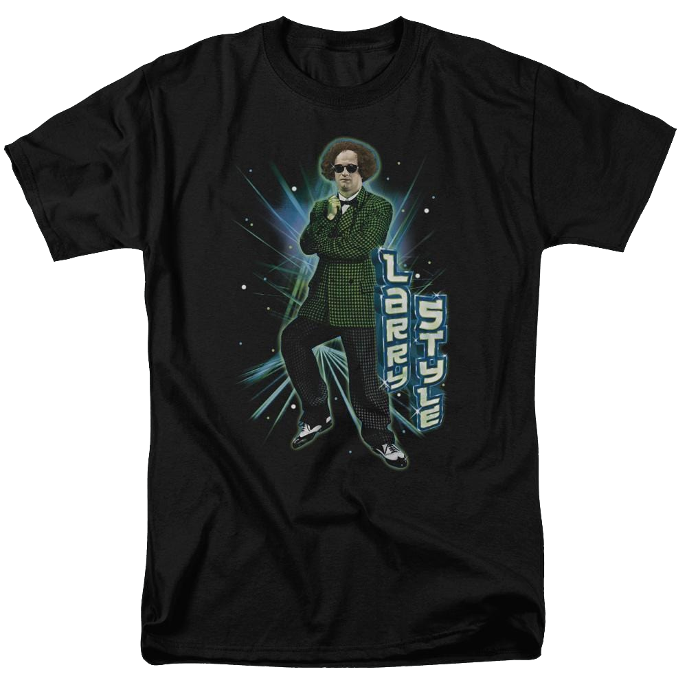 The Three Stooges Larry Style Men's Regular Fit T-Shirt Men's Regular Fit T-Shirt The Three Stooges