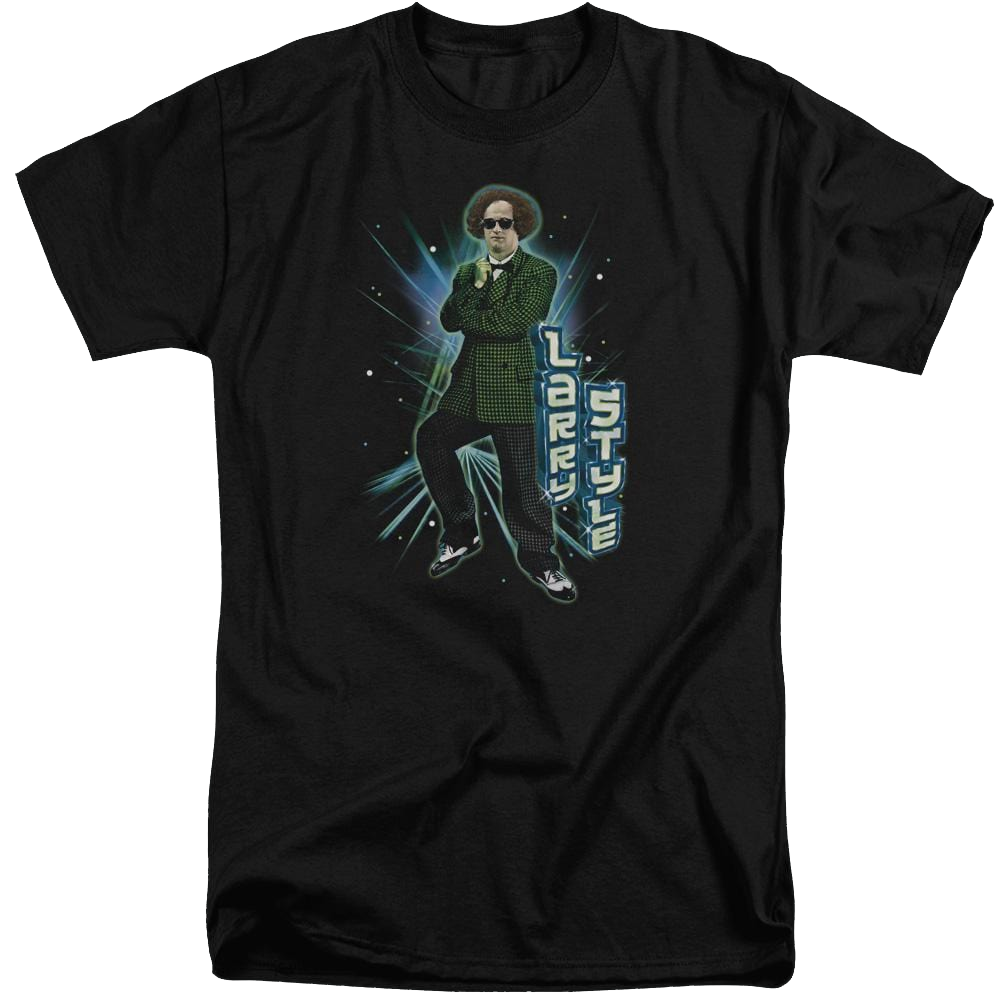 The Three Stooges Larry Style Men's Tall Fit T-Shirt Men's Tall Fit T-Shirt The Three Stooges
