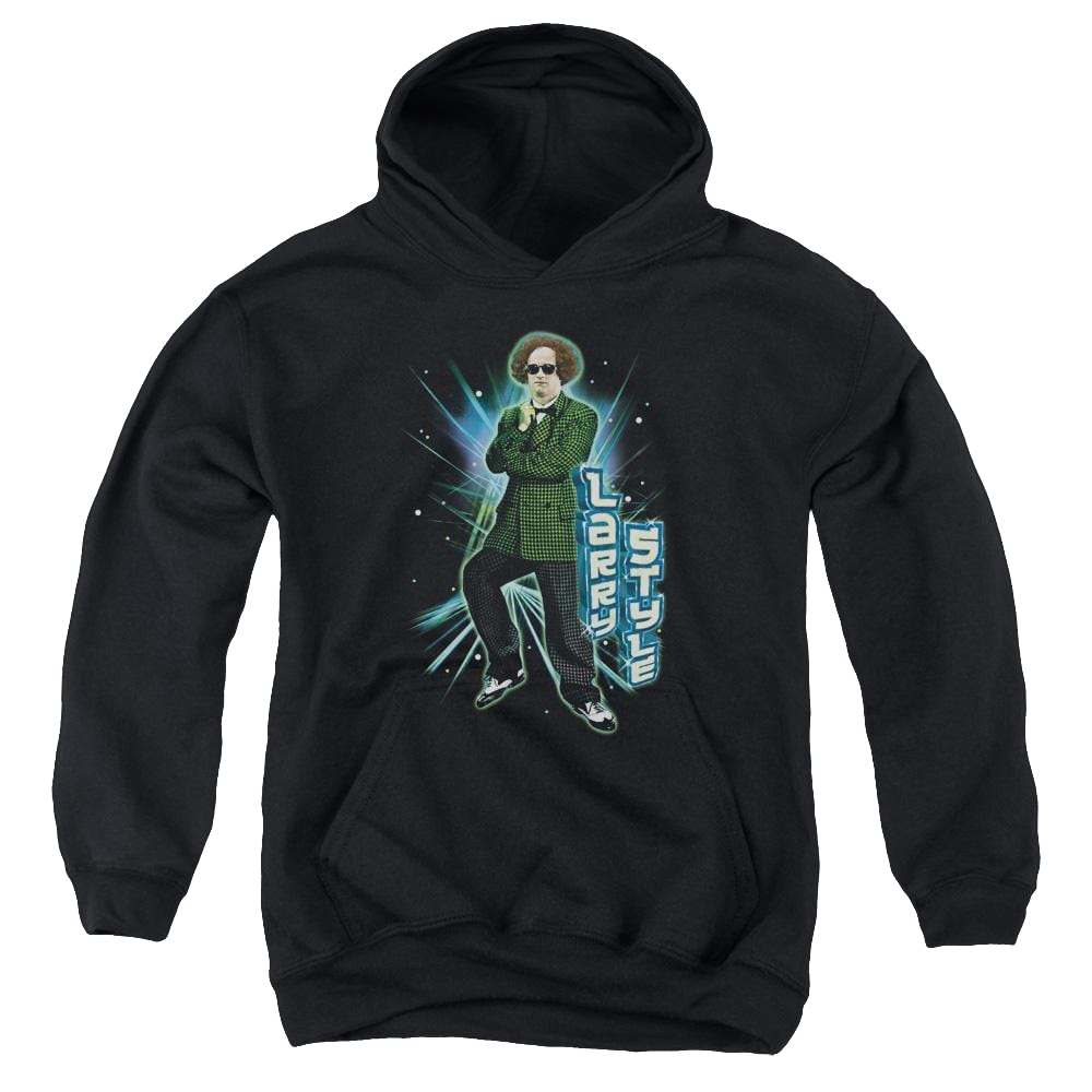 The Three Stooges Larry Style Youth Hoodie (Ages 8-12) Youth Hoodie (Ages 8-12) The Three Stooges