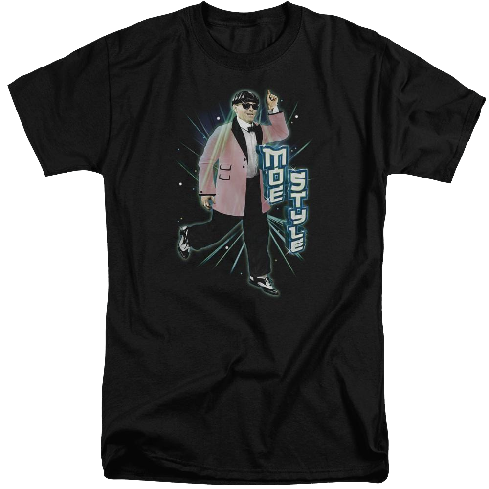 The Three Stooges Moe Style Men's Tall Fit T-Shirt Men's Tall Fit T-Shirt The Three Stooges