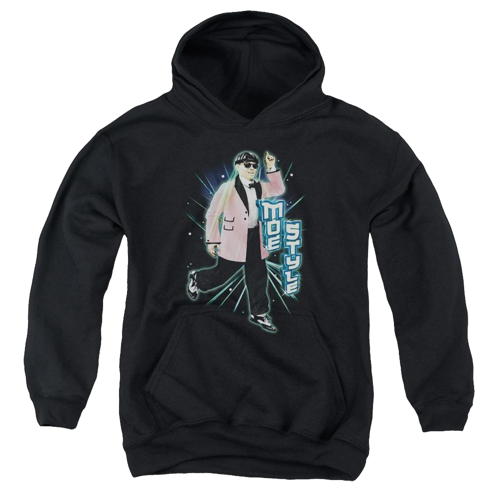 The Three Stooges Moe Style Youth Hoodie (Ages 8-12) Youth Hoodie (Ages 8-12) The Three Stooges