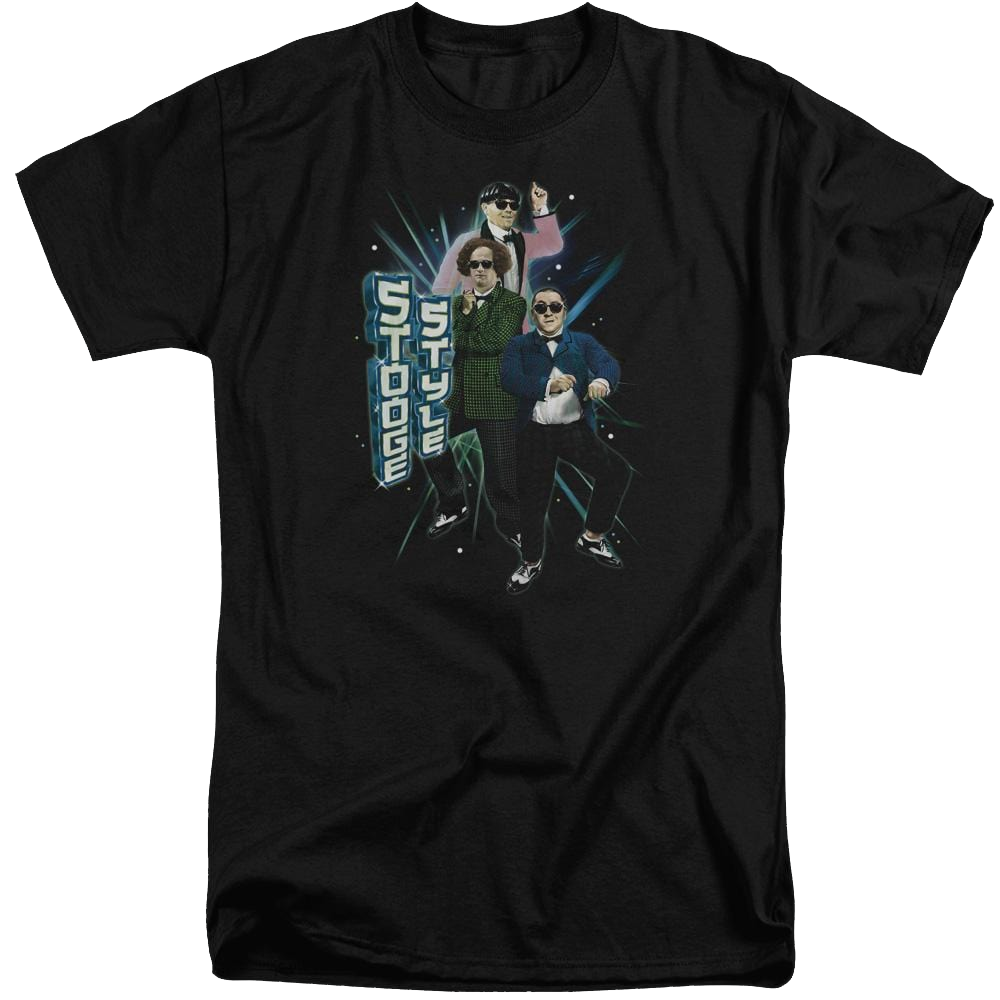 The Three Stooges Stooge Style Men's Tall Fit T-Shirt Men's Tall Fit T-Shirt The Three Stooges