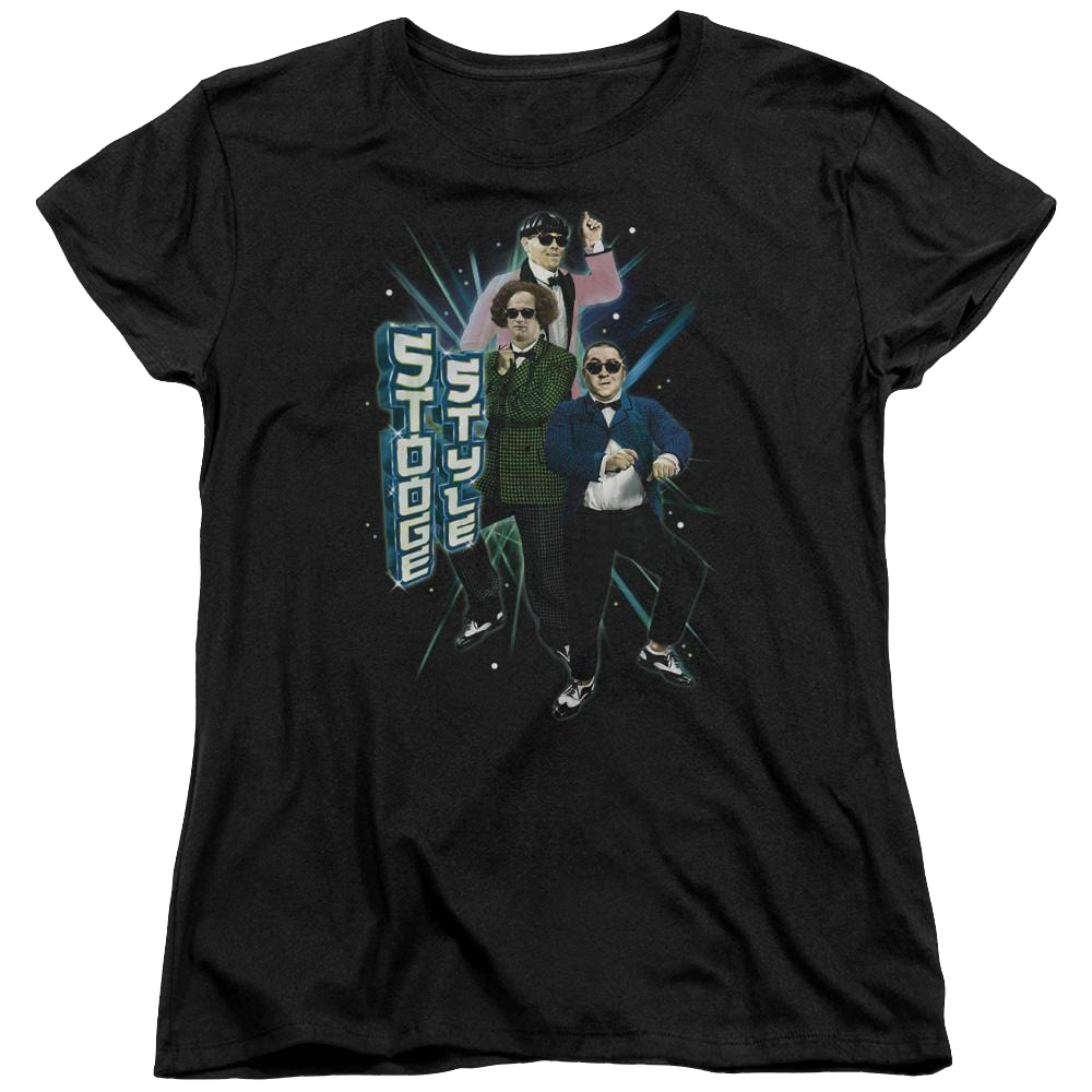 The Three Stooges Stooge Style Women's T-Shirt Women's T-Shirt The Three Stooges