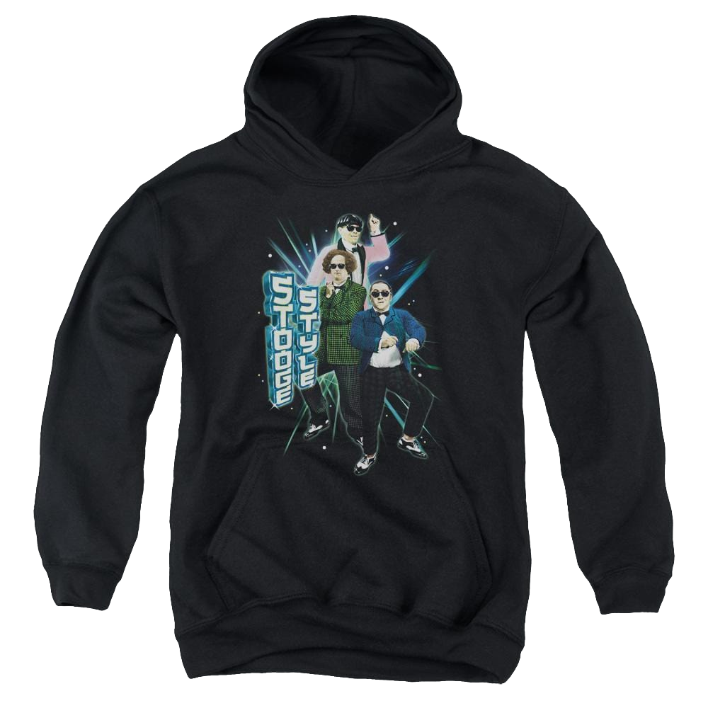 The Three Stooges Stooge Style Youth Hoodie (Ages 8-12) Youth Hoodie (Ages 8-12) The Three Stooges