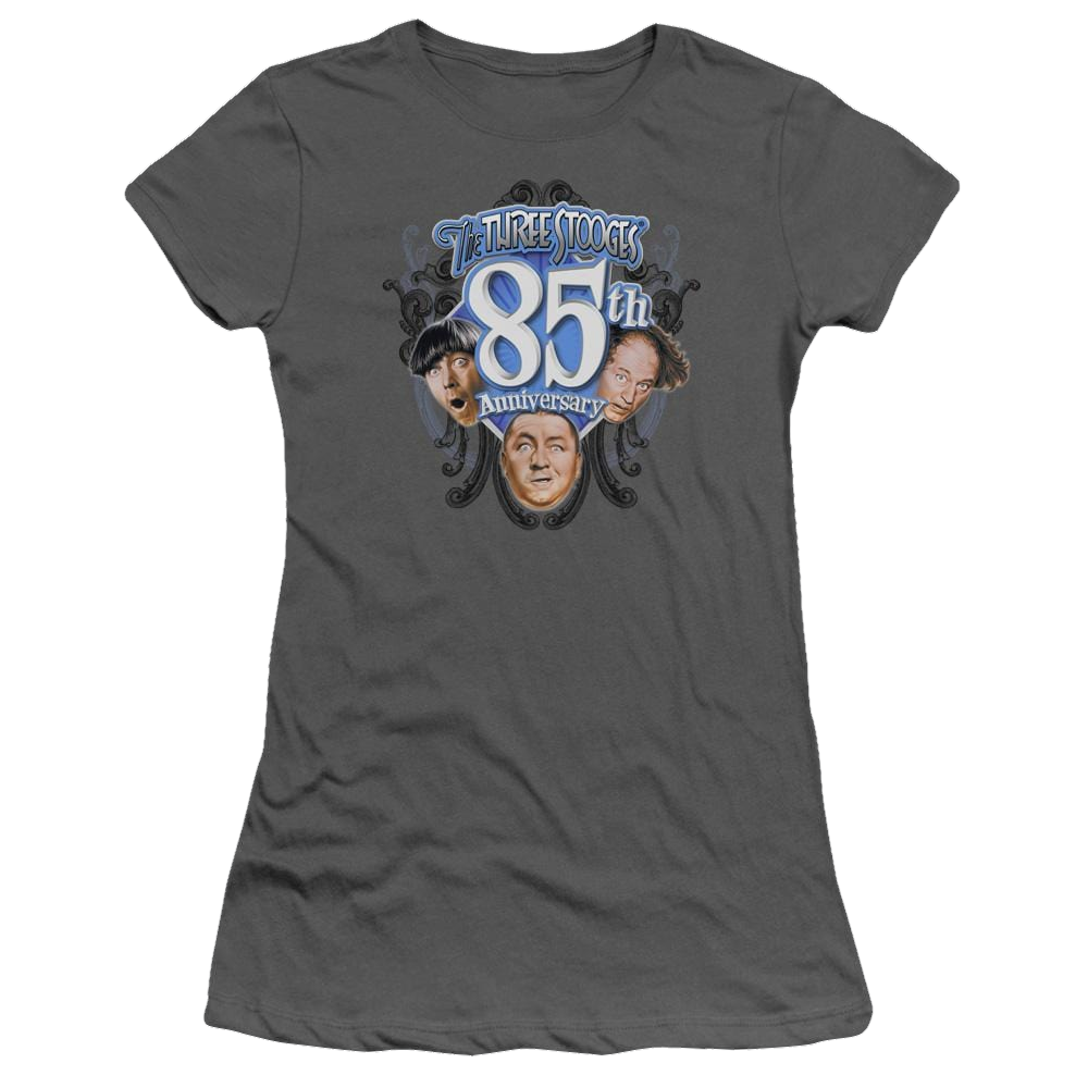 The Three Stooges 85th Anniversary 2 Juniors T-Shirt Juniors T-Shirt The Three Stooges