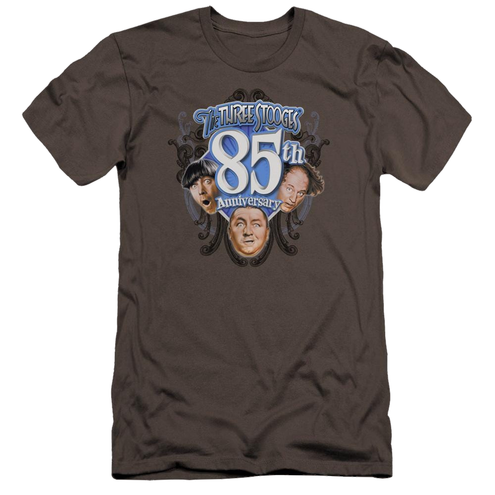 The Three Stooges 85th Anniversary 2 Men's Premium Slim Fit T-Shirt Men's Premium Slim Fit T-Shirt The Three Stooges