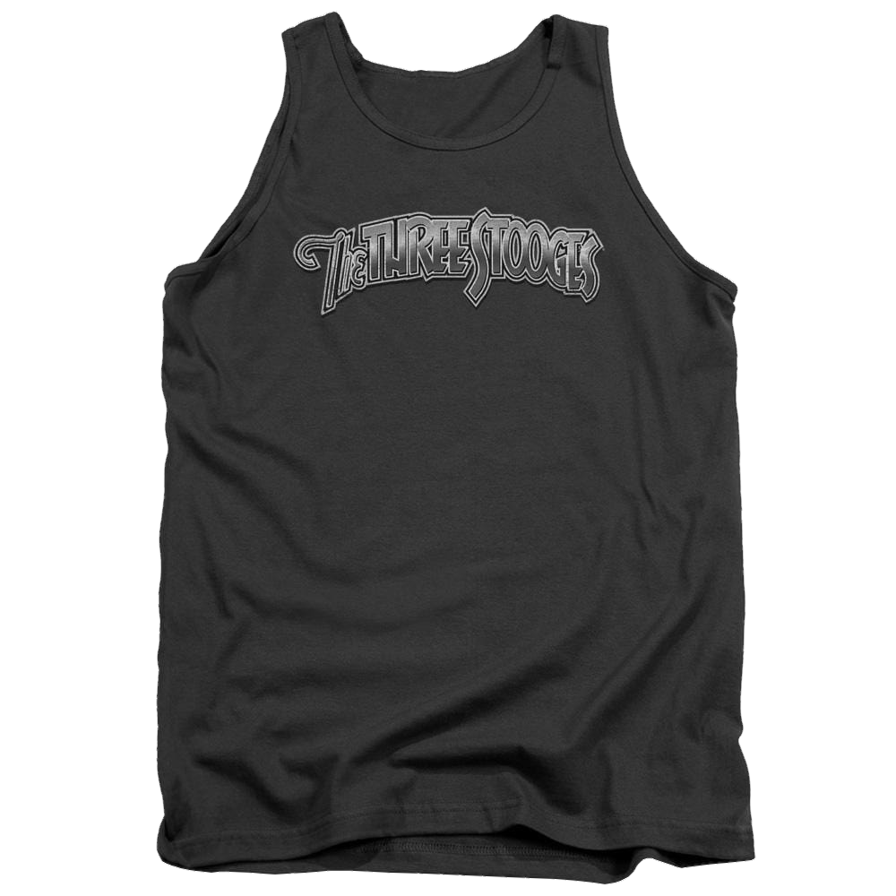 The Three Stooges Metallic Logo Men's Tank Men's Tank The Three Stooges
