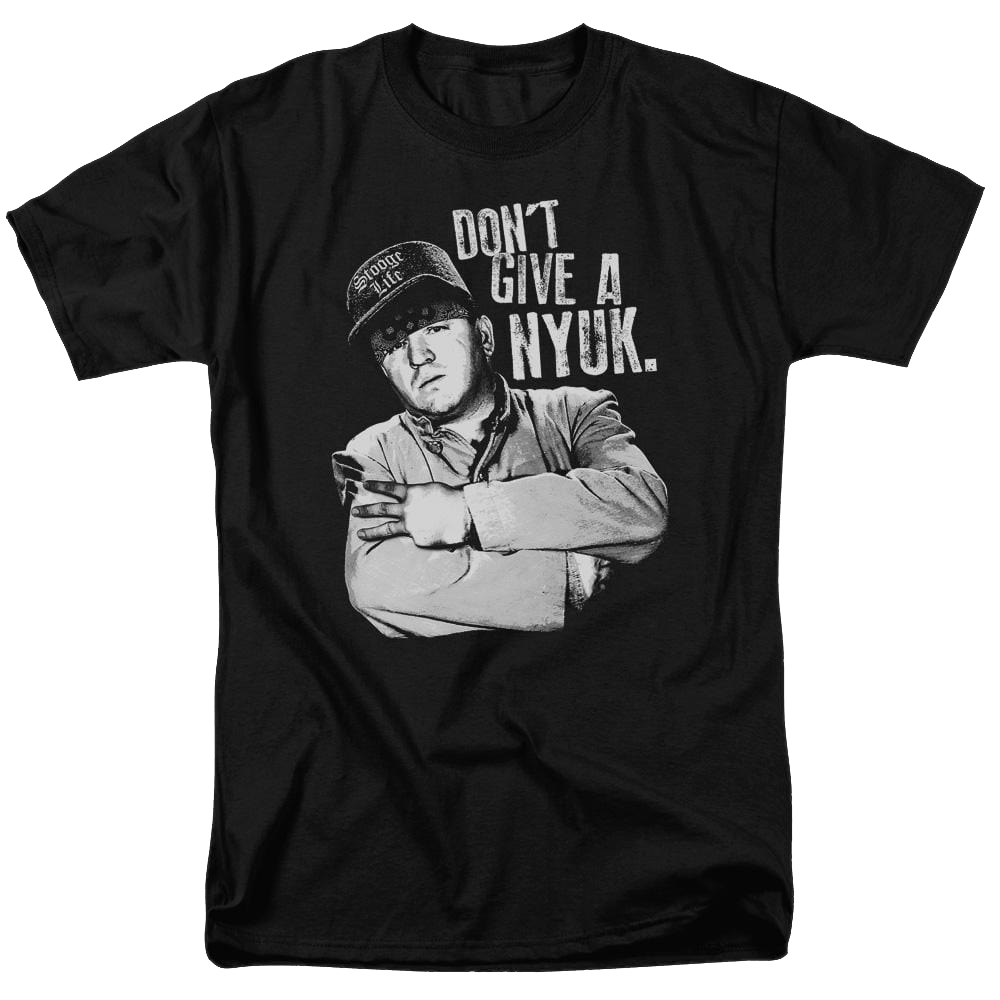 The Three Stooges Give A Nyuk Men's Regular Fit T-Shirt Men's Regular Fit T-Shirt The Three Stooges