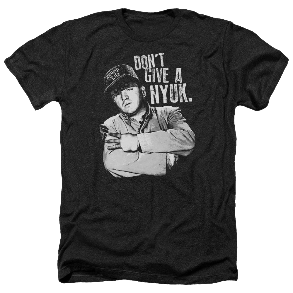 The Three Stooges Give A Nyuk Men's Heather T-Shirt Men's Heather T-Shirt The Three Stooges