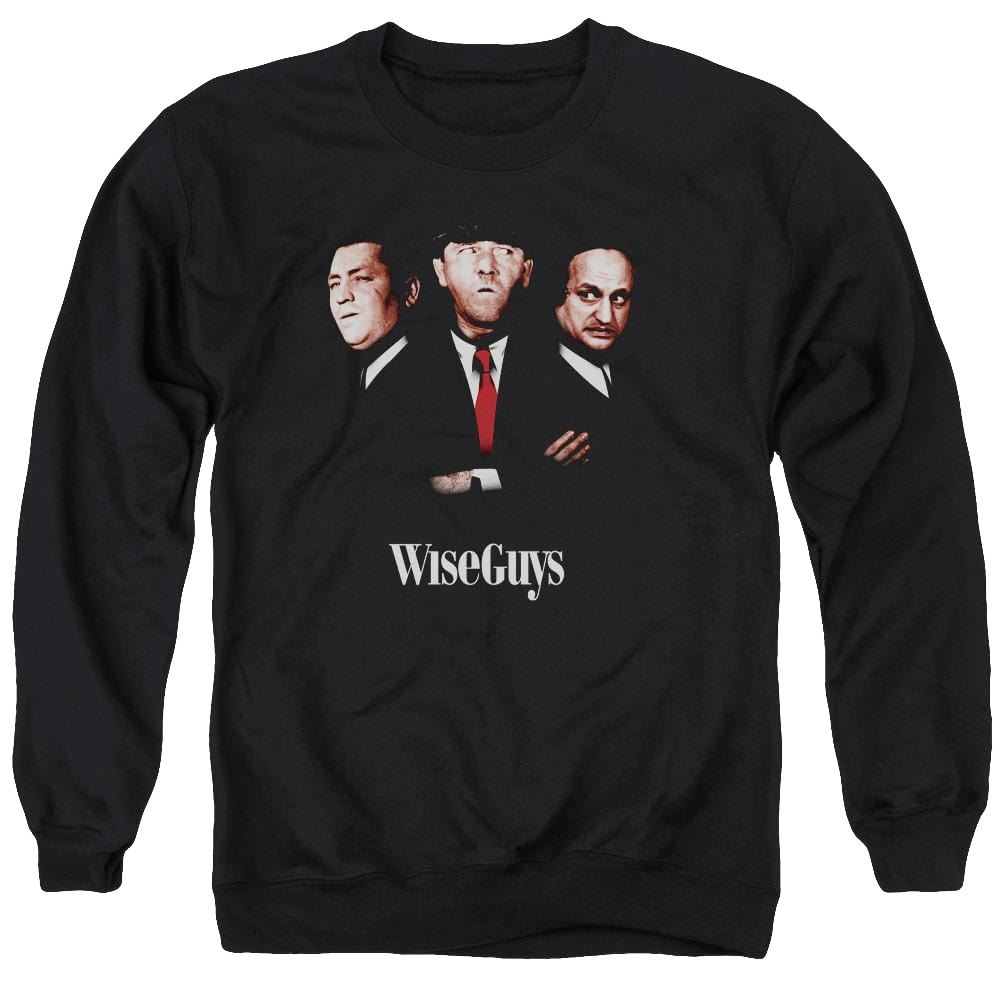 The Three Stooges Wiseguys Men's Crewneck Sweatshirt Men's Crewneck Sweatshirt The Three Stooges