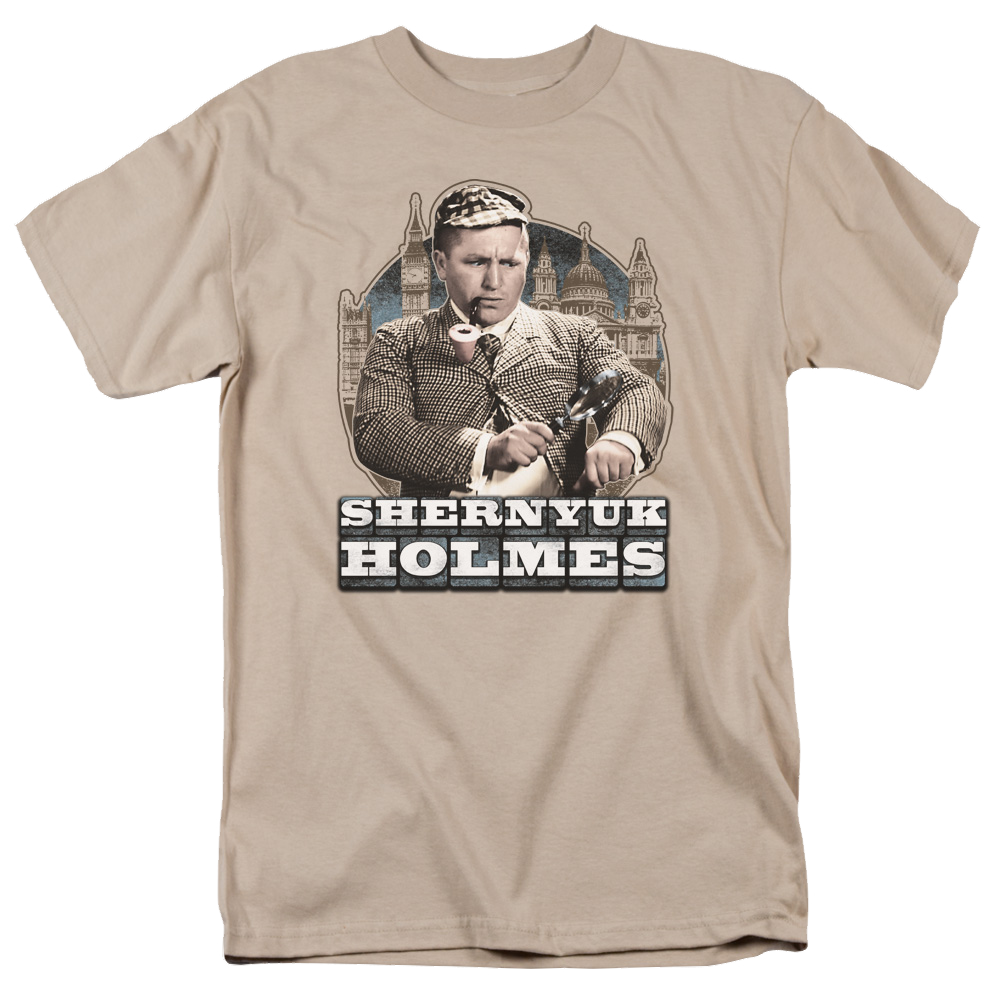 Three Stooges, The Shernyuk Holmes - Men's Regular Fit T-Shirt Men's Regular Fit T-Shirt The Three Stooges