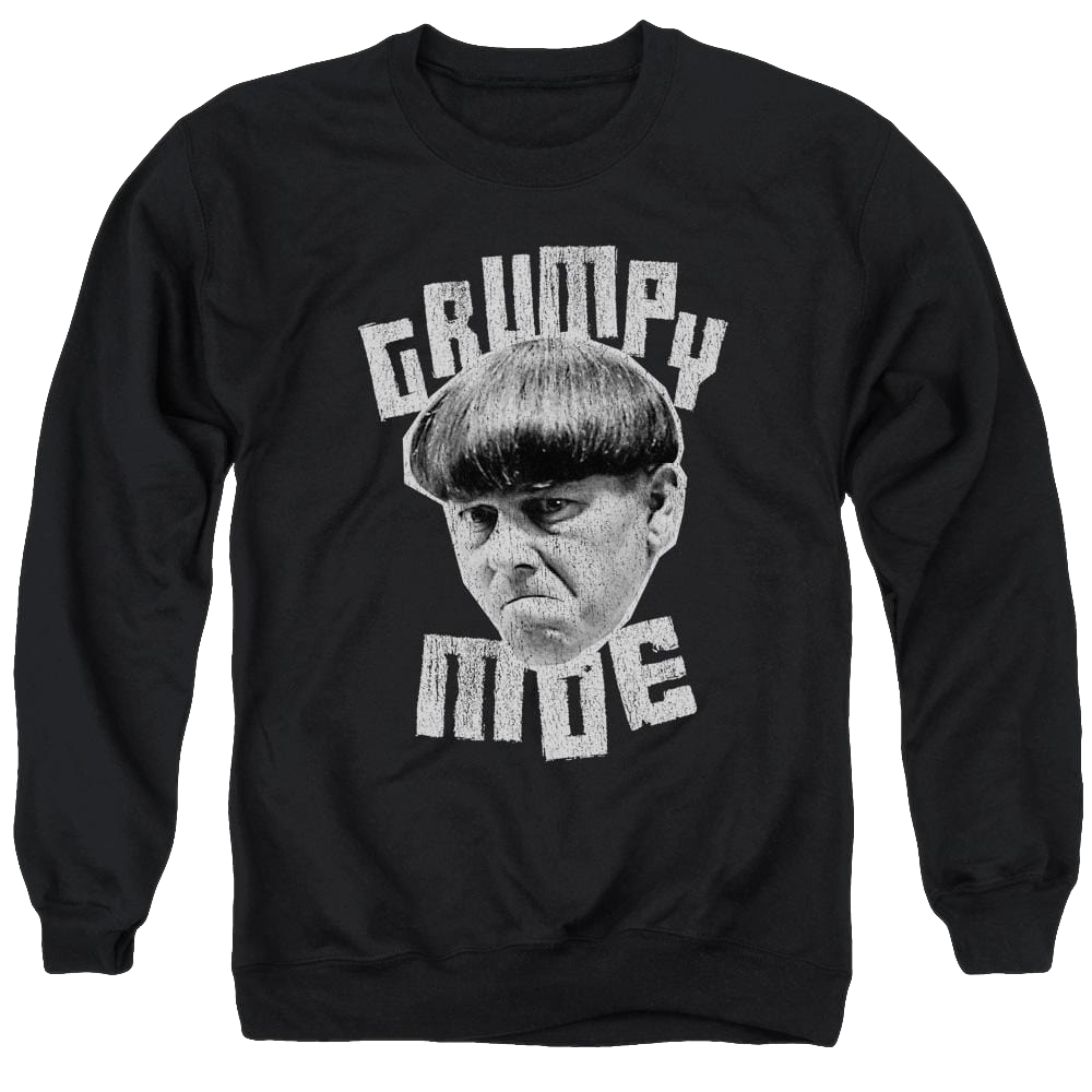 The Three Stooges Grumpy Moe Men's Crewneck Sweatshirt Men's Crewneck Sweatshirt The Three Stooges