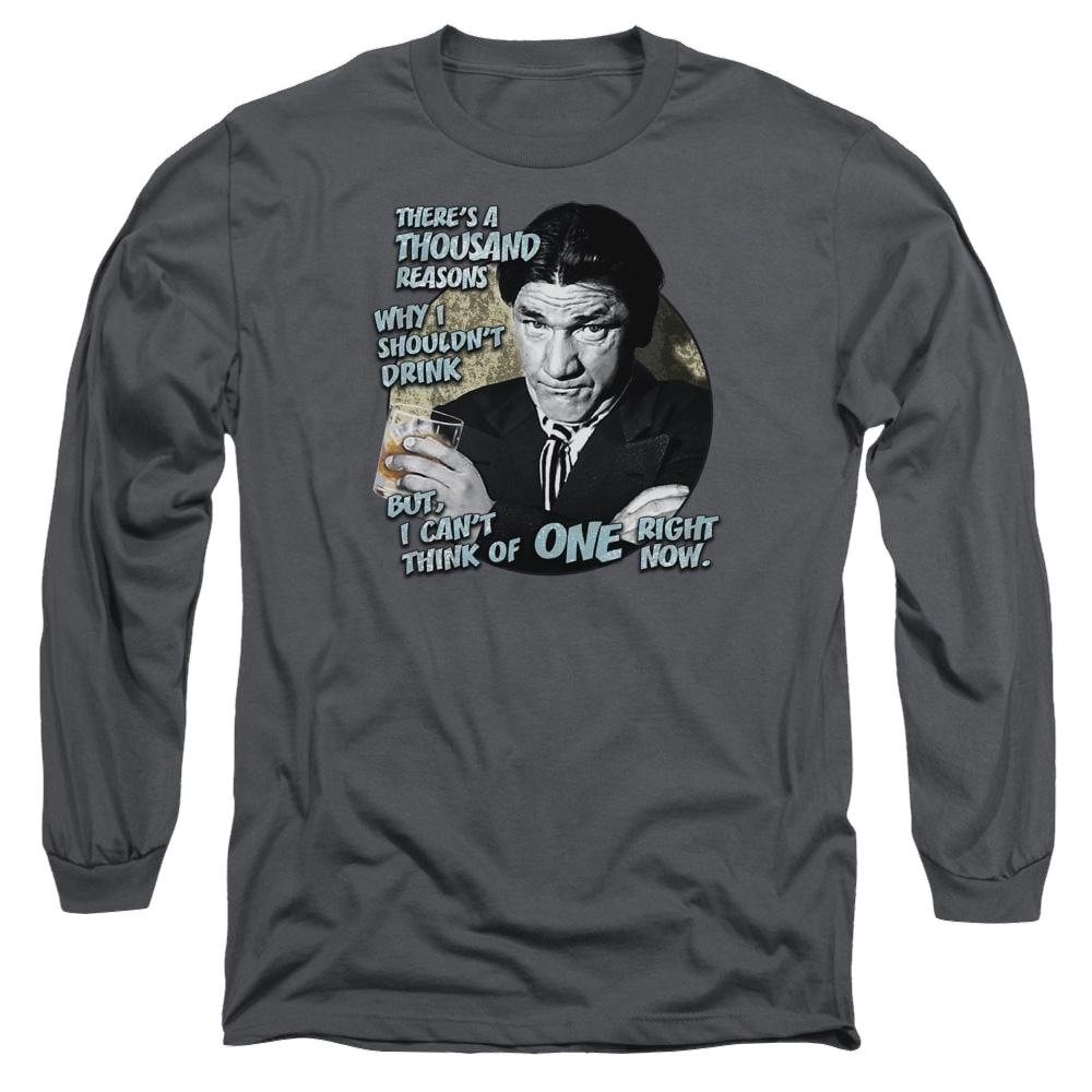 The Three Stooges Drink Men's Long Sleeve T-Shirt Men's Long Sleeve T-Shirt The Three Stooges
