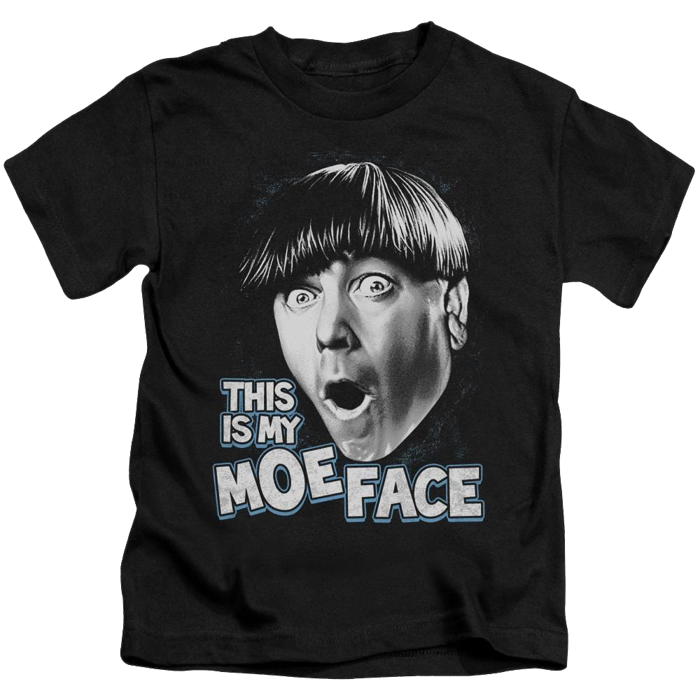 The Three Stooges Moe Face Kid's T-Shirt (Ages 4-7) Kid's T-Shirt (Ages 4-7) The Three Stooges