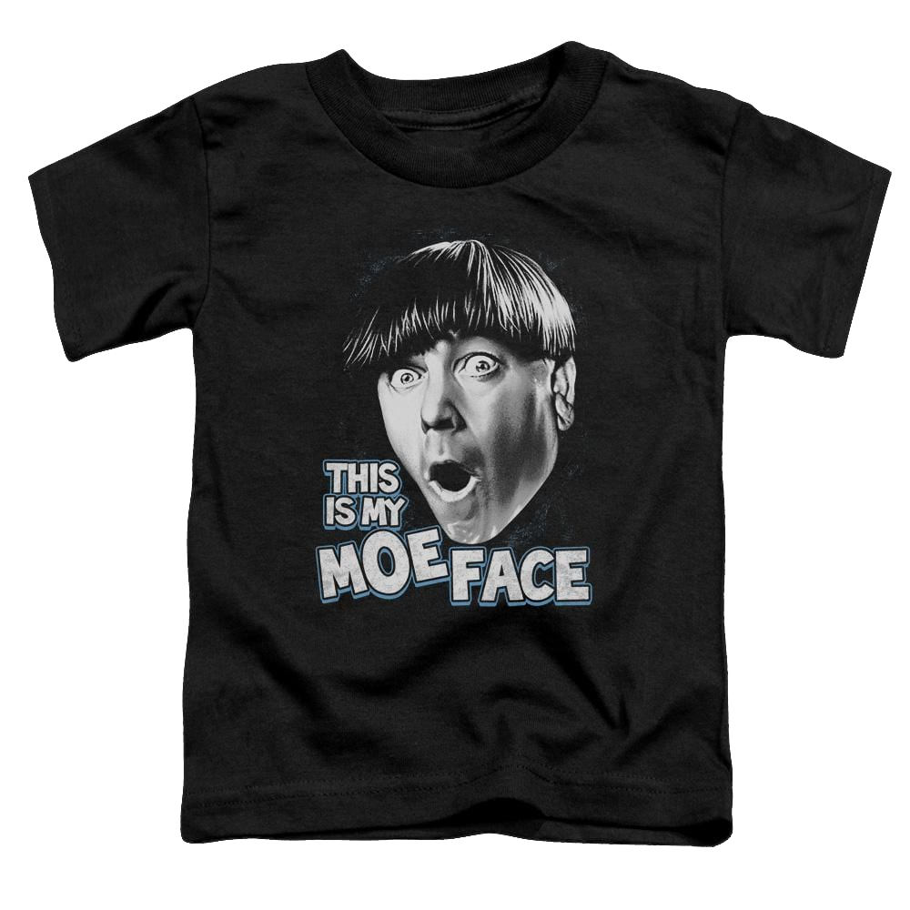 The Three Stooges Moe Face Toddler T-Shirt Toddler T-Shirt The Three Stooges