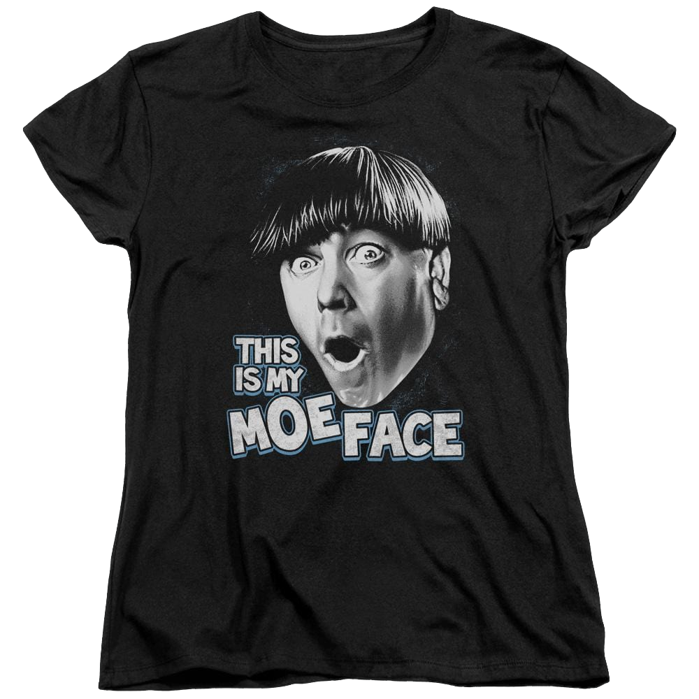 The Three Stooges Moe Face Women's T-Shirt Women's T-Shirt The Three Stooges